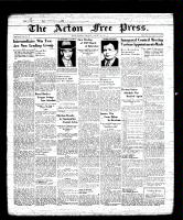 Acton Free Press (Acton, ON), January 5, 1939