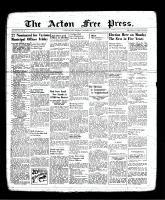 Acton Free Press (Acton, ON), November 30, 1939