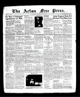 Acton Free Press (Acton, ON), January 25, 1940