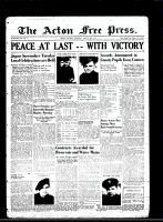 Acton Free Press (Acton, ON), August 16, 1945