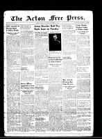Acton Free Press (Acton, ON), November 1, 1945