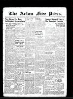 Acton Free Press (Acton, ON), November 8, 1945