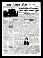 Acton Free Press (Acton, ON), October 14, 1954