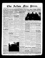 Acton Free Press (Acton, ON), January 13, 1955
