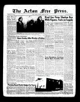 Acton Free Press (Acton, ON), January 19, 1956