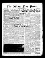 Acton Free Press (Acton, ON), February 9, 1956