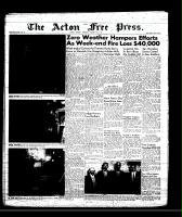 Acton Free Press (Acton, ON), January 3, 1957