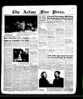 Acton Free Press (Acton, ON), January 24, 1957
