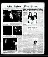 Acton Free Press (Acton, ON), February 7, 1957