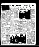 Acton Free Press (Acton, ON), January 16, 1958