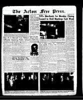 Acton Free Press (Acton, ON), January 23, 1958