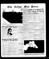 Acton Free Press (Acton, ON), February 6, 1958