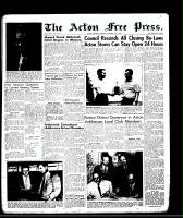 Acton Free Press (Acton, ON), September 11, 1958