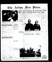 Acton Free Press (Acton, ON), October 9, 1958