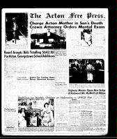 Acton Free Press (Acton, ON), October 30, 1958