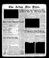 Acton Free Press (Acton, ON), January 12, 1961