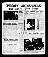 Acton Free Press (Acton, ON), December 21, 1961