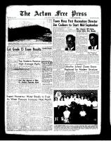 Acton Free Press (Acton, ON), August 16, 1962