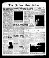 Acton Free Press (Acton, ON), January 3, 1963