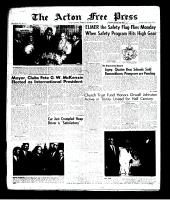 Acton Free Press (Acton, ON), October 3, 1963