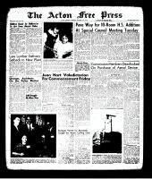 Acton Free Press (Acton, ON), October 31, 1963