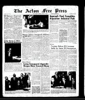 Acton Free Press (Acton, ON), January 7, 1965