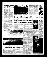 Acton Free Press (Acton, ON), October 30, 1968