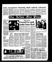Acton Free Press (Acton, ON), February 26, 1969