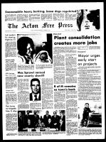 Acton Free Press (Acton, ON), January 6, 1971