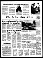 Acton Free Press (Acton, ON), January 27, 1971