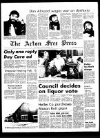 Acton Free Press (Acton, ON), December 8, 1971