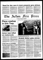 Acton Free Press (Acton, ON), July 9, 1980