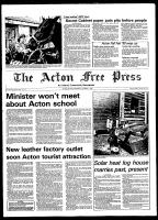 Acton Free Press (Acton, ON), October 1, 1980