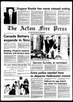 Acton Free Press (Acton, ON), November 5, 1980