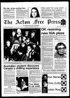 Acton Free Press (Acton, ON), March 18, 1981