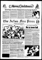 Acton Free Press (Acton, ON), December 22, 1981