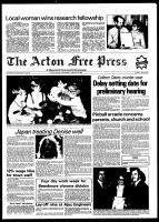 Acton Free Press (Acton, ON), January 20, 1982
