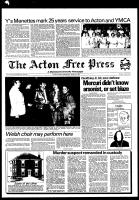 Acton Free Press (Acton, ON), March 31, 1982