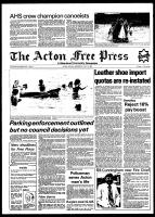 Acton Free Press (Acton, ON), July 14, 1982