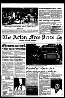 Acton Free Press (Acton, ON), September 8, 1982