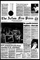 Acton Free Press (Acton, ON), September 29, 1982