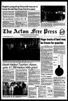 Acton Free Press (Acton, ON), October 6, 1982