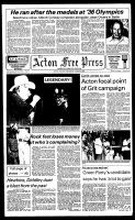 Acton Free Press (Acton, ON), August 8, 1984