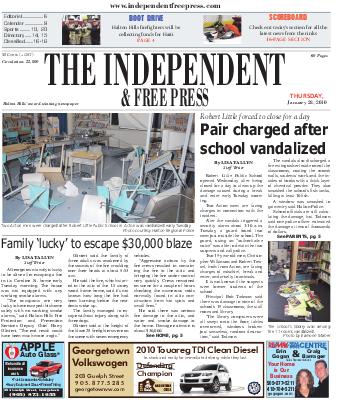 Independent & Free Press (Georgetown, ON), 28 Jan 2010