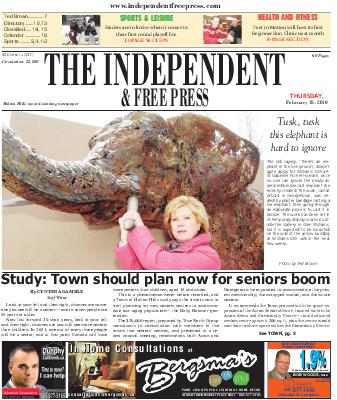 Independent & Free Press (Georgetown, ON), 18 Feb 2010