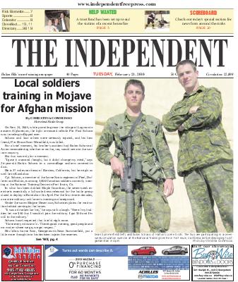 Independent & Free Press (Georgetown, ON), 23 Feb 2010