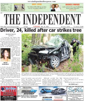 Independent & Free Press (Georgetown, ON), 18 May 2010