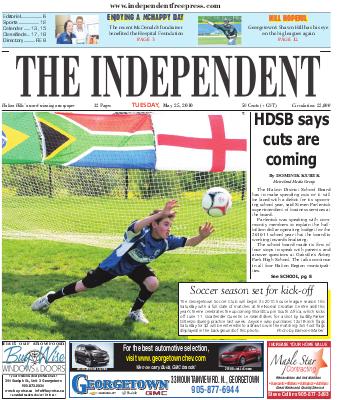 Independent & Free Press (Georgetown, ON), 25 May 2010