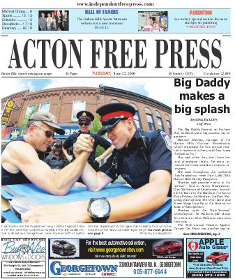 Independent & Free Press (Georgetown, ON), 22 Jun 2010