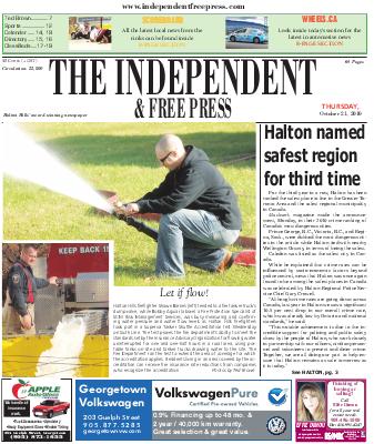 Independent & Free Press (Georgetown, ON), 21 Oct 2010